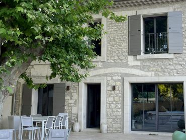 Rénovation d'un mas provençal